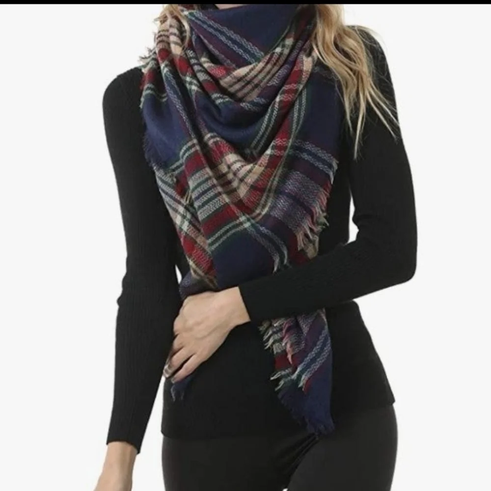 BLANKET Scarf Plaid